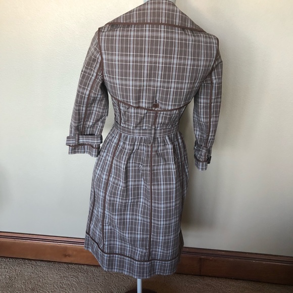 BCBG plaid coat size S - Picture 4 of 5
